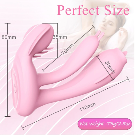 Saugvibrator, tragbar unter der Kleidung