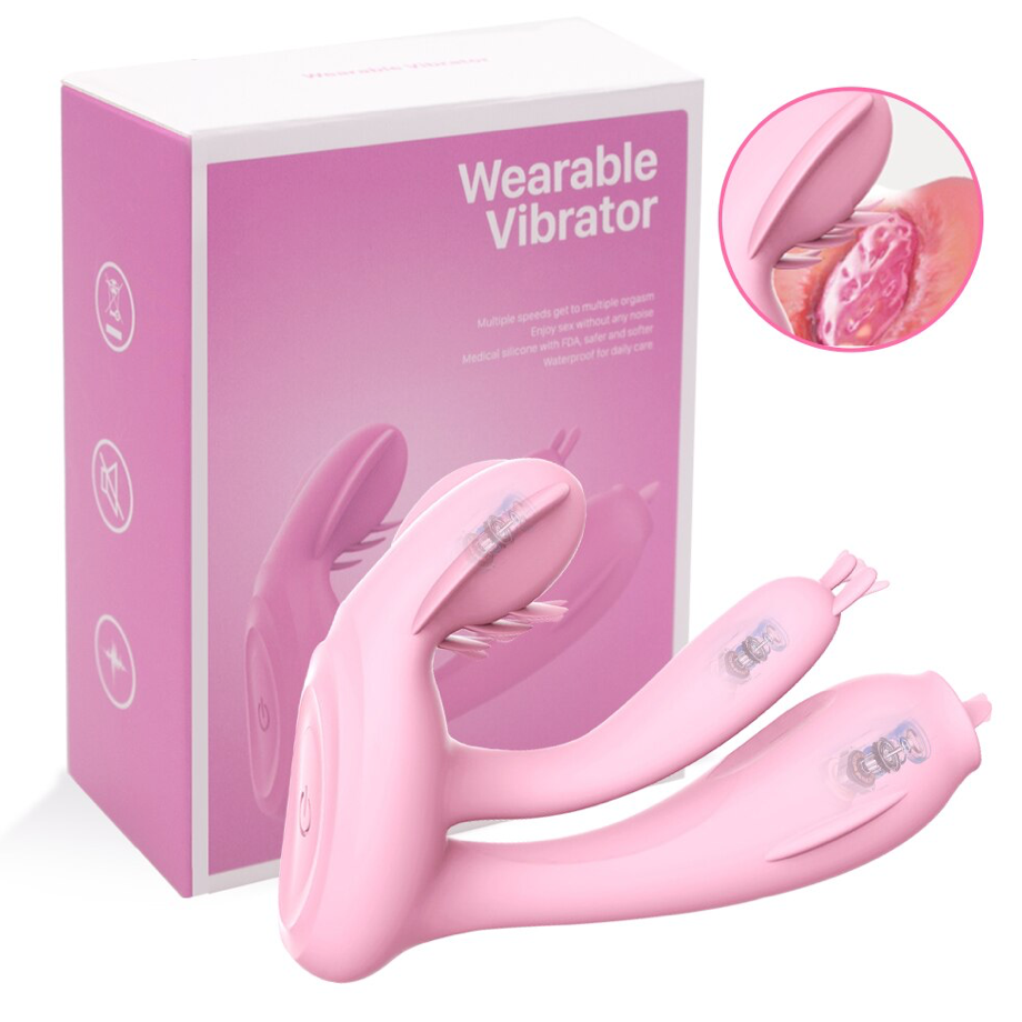Saugvibrator, tragbar unter der Kleidung