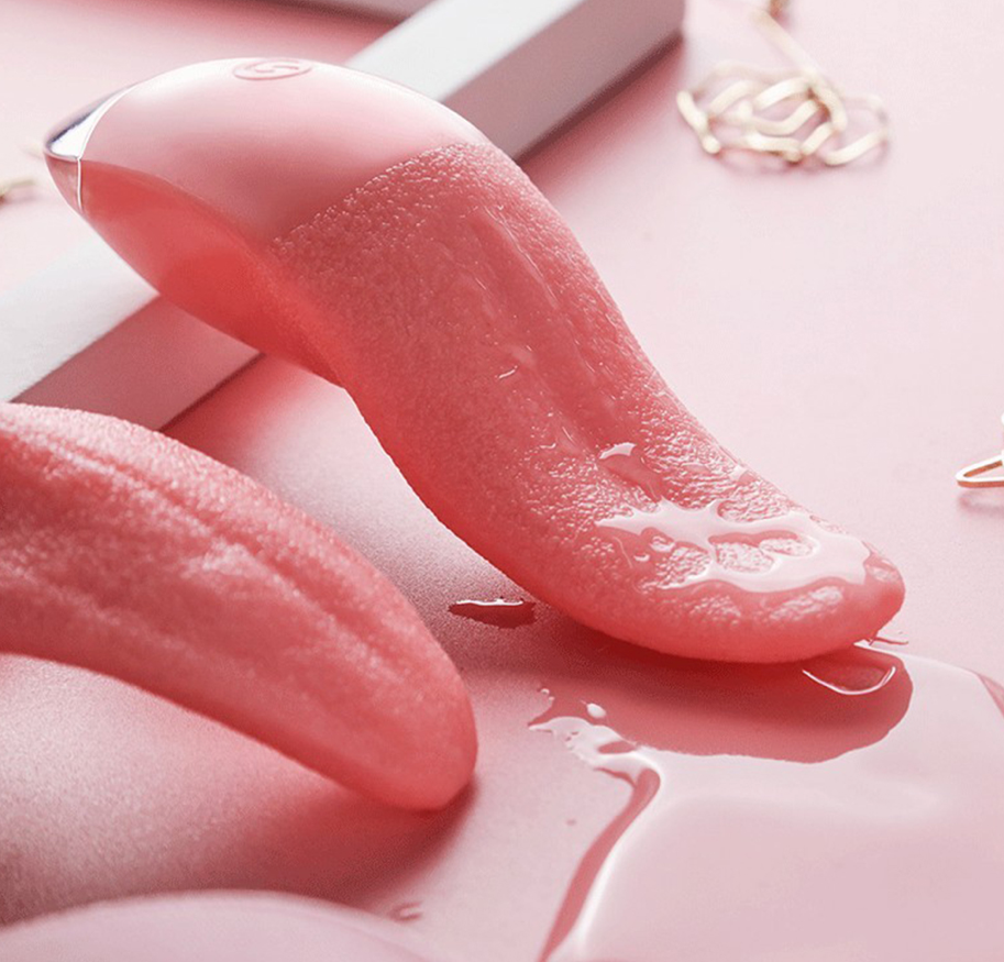 Zungenvibrator lecken