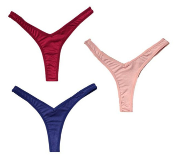 Set mit 3 Tangas