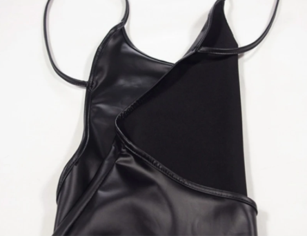 Sexy Kleid im Wetlook