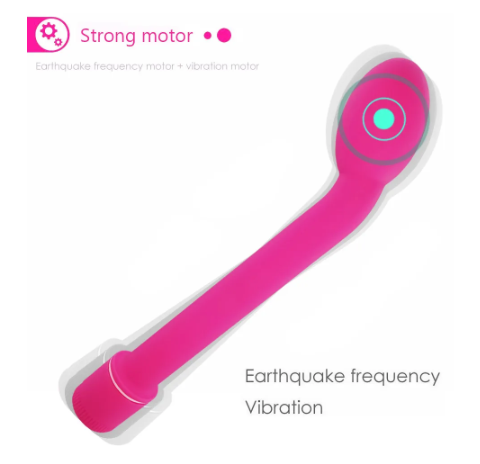 Vibrator mit gebogenem Ende