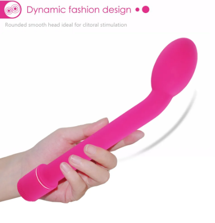 Vibrator mit gebogenem Ende