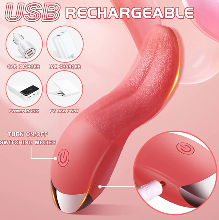 Zungenvibrator lecken
