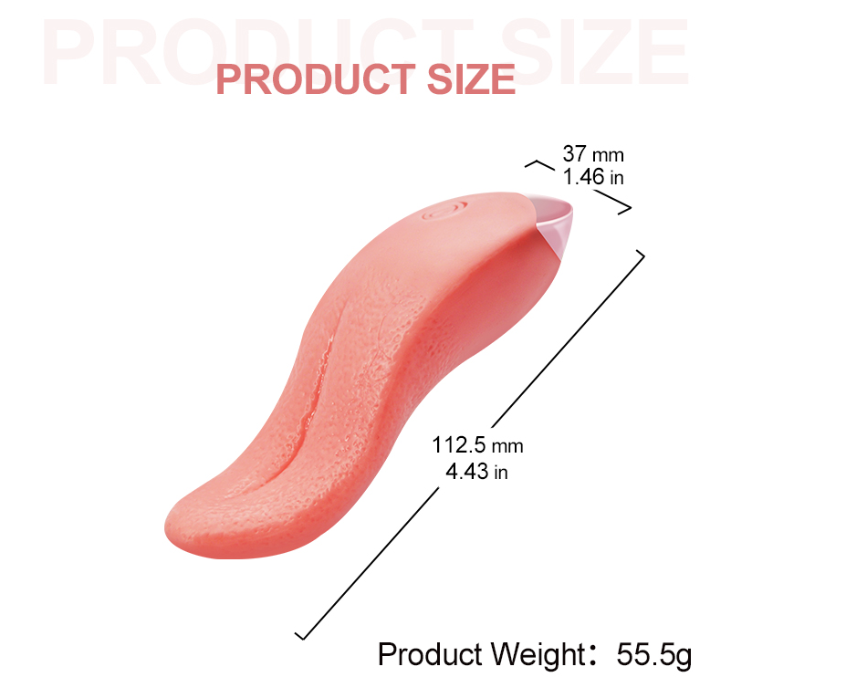Zungenvibrator lecken